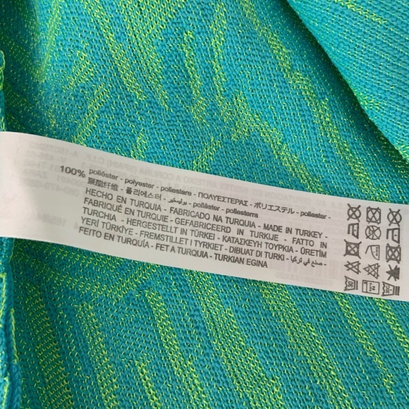 Zara Sleeveless Blue & Green Midi Dress – Summer Vibes, Size S. - Picture 6 of 9